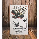 Hình xăm mini X-323