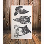 Hình xăm mini X-142