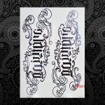 Hình xăm bắp tay HB-070