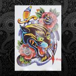 Hình xăm bắp tay HB-285