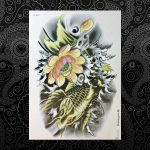 Hình xăm bắp tay LC-812