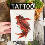 Hình xăm dán cá chép XDL-372