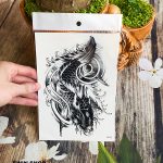 Hình xăm dán cá chép XDL-832