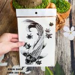 Hình xăm dán cá chép HB-790