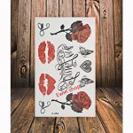 Hình xăm mini X-484