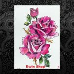 Hình xăm dán bắp tay TH-254