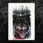 Hình xăm dán bắp tay TH-360