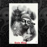 Hình xăm dán bắp tay TH-361