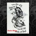 Hình xăm dán bắp tay TH-482