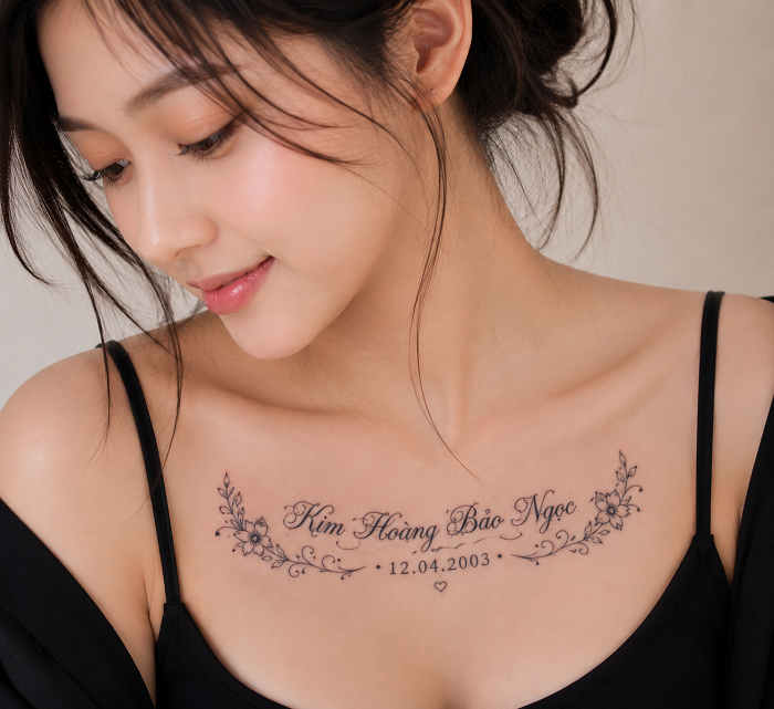 IN HÌNH CHỮ: KIM HOÀNG BẢO NGỌC