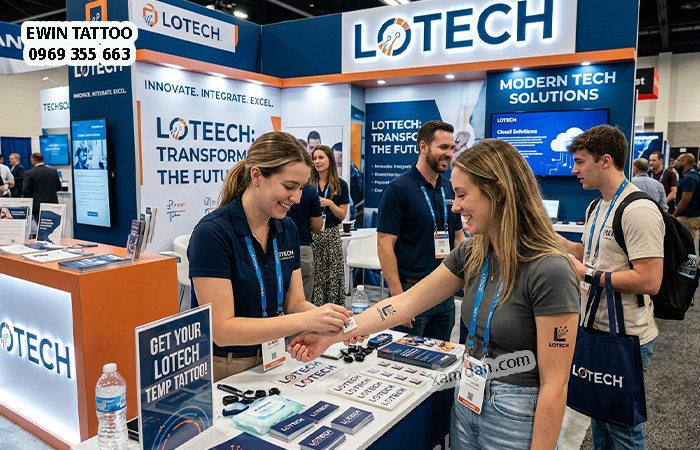 Hình Xăm Dán Logo Công Ty – Giải Pháp Marketing Độc Đáo Cho Doanh Nghiệp