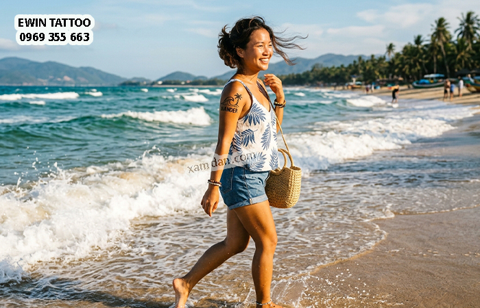 Hình Xăm Dán Có Giữ Được Khi Đi Bơi Không?