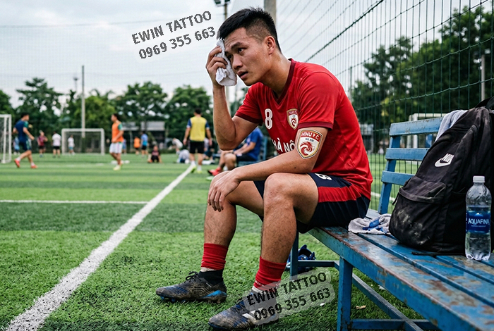 SẢN XUẤT HÌNH XĂM DÁN LOGO ĐỘI BÓNG THEO YÊU CẦU