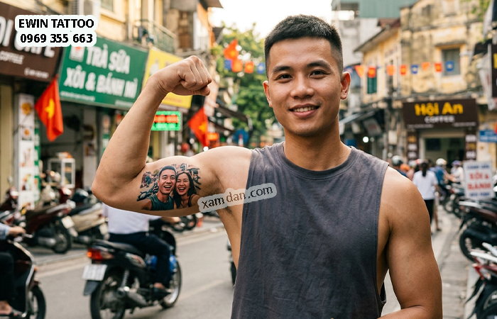 In Hình Xăm Dán Ảnh Cá Nhân – Biến Kỷ Niệm Thành Dấu Ấn Độc Đáo