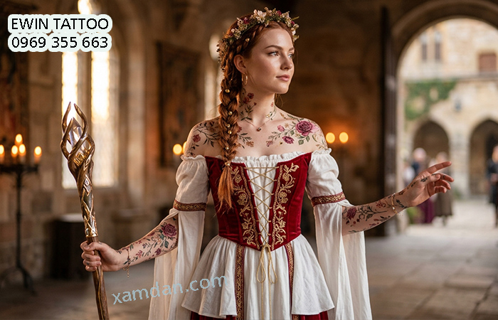 Hình Xăm Dán Cosplay – Phụ Kiện Không Thể Thiếu Để Hóa Thân Thành Nhân Vật Yêu Thích