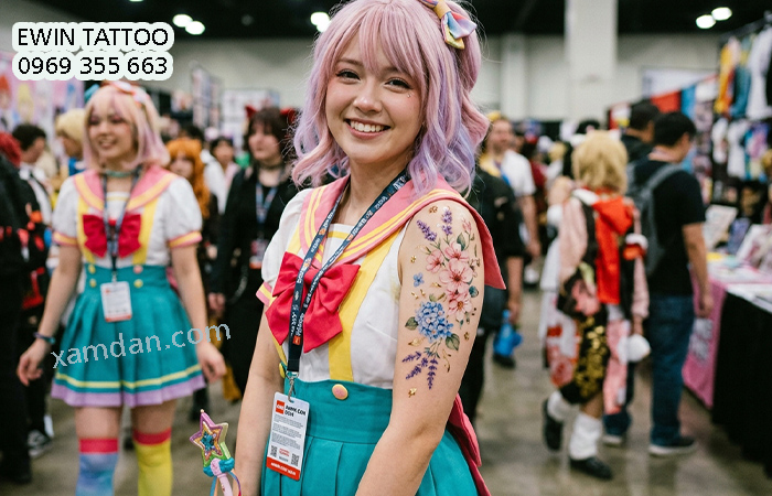 Hình Xăm Dán Cosplay – Phụ Kiện Không Thể Thiếu Để Hóa Thân Thành Nhân Vật Yêu Thích