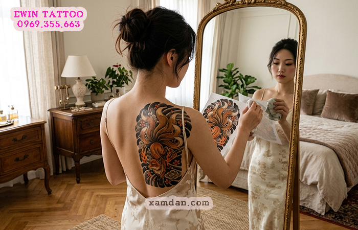 Ý nghĩa hình xăm cáo: Biểu tượng của trí tuệ, sự quyến rũ và khả năng thích nghi