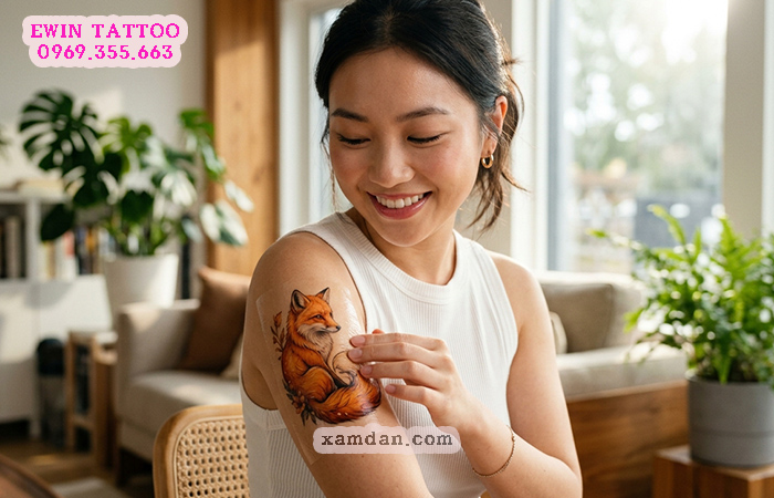 Ý nghĩa hình xăm cáo: Biểu tượng của trí tuệ, sự quyến rũ và khả năng thích nghi