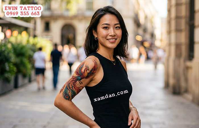 Ý Nghĩa Hình Xăm Chim Phượng Hoàng – Biểu Tượng Của Sự Tái Sinh, Quyền Lực Và Khát Vọng Vươn Lên