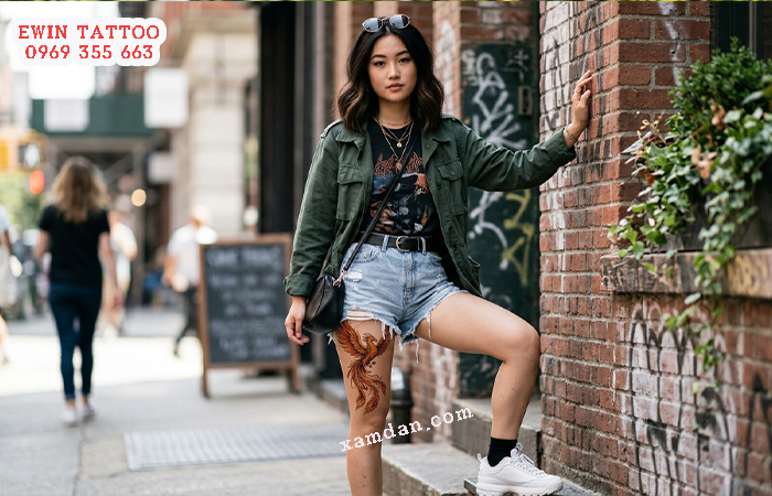 Ý Nghĩa Hình Xăm Chim Phượng Hoàng – Biểu Tượng Của Sự Tái Sinh, Quyền Lực Và Khát Vọng Vươn Lên