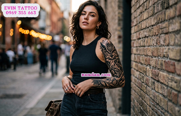 Ý Nghĩa Hình Xăm Cú Mèo – Biểu Tượng Của Trí Tuệ, Trực Giác Và Sự Bí Ẩn