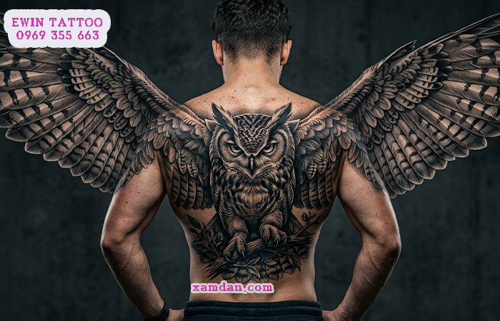 Ý Nghĩa Hình Xăm Cú Mèo – Biểu Tượng Của Trí Tuệ, Trực Giác Và Sự Bí Ẩn