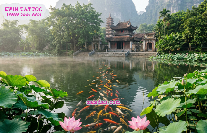 Ý Nghĩa Hình Xăm Cá Chép Hóa Rồng – Biểu Tượng Của Thành Công, Ý Chí Và Sự Chuyển Mình Phi Thường