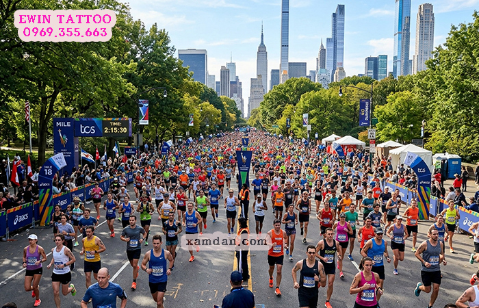 Hình xăm dán chạy bộ có số báo danh – Giải pháp hiện đại dành cho runner và ban tổ chức sự kiện
