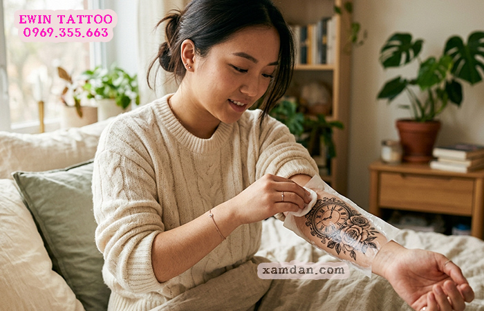Ý nghĩa hình xăm đồng hồ – Biểu tượng của thời gian, ký ức và giá trị cuộc sống
