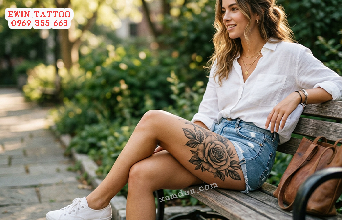 Ý Nghĩa Hình Xăm Hoa Hồng – Biểu Tượng Của Tình Yêu, Vẻ Đẹp Và Sự Mạnh Mẽ