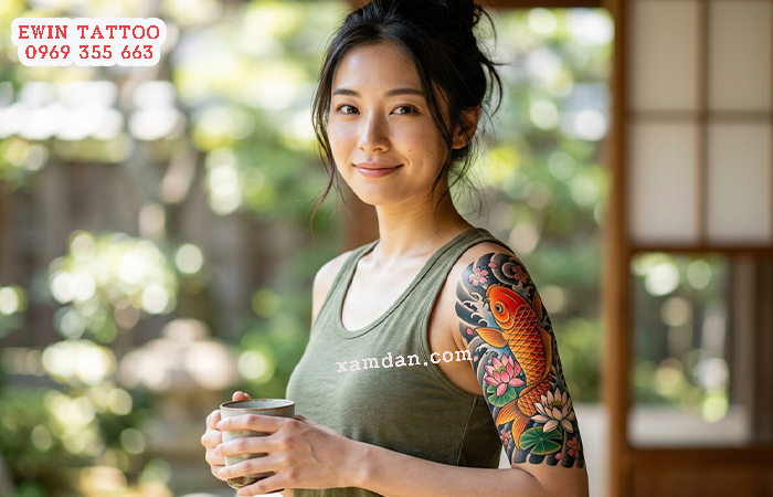 Ý Nghĩa Hình Xăm Hoa Sen – Biểu Tượng Của Sự Thuần Khiết, Bình An Và Giác Ngộ