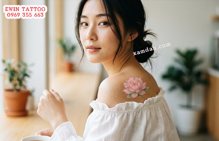 Ý Nghĩa Hình Xăm Hoa Sen – Biểu Tượng Của Sự Thuần Khiết, Bình An Và Giác Ngộ